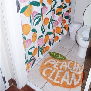 Urban Outfitters Peach Bathroom Set